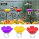 thumbnail image 2 of Alimentador de colibr铆 de 3 piezas, alimentadores de anillo de colibr铆 de flores para exteriores, 2 of 6