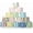 Style 4, variant on Large Paper Cake Baking Cup Cupcake Muffin Cases diameter 6cm,Set of 100