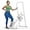 White, variant on Niceday Steppers for Exercise at Home, Stair Stepper with Handlebar, Stair Climber, Stair Master with 300LBS Loading Capacity