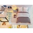 thumbnail image 2 of DIY hut my room Lanzhen hand-assembled loft building, creative puzzle, 2 of 4