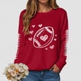 thumbnail image 5 of Godom Sweatshirts for Women Crewneck Casual Graphic Long Sleeve Shirts Tunic Tops oversized sweatshirt for womens, 5 of 6