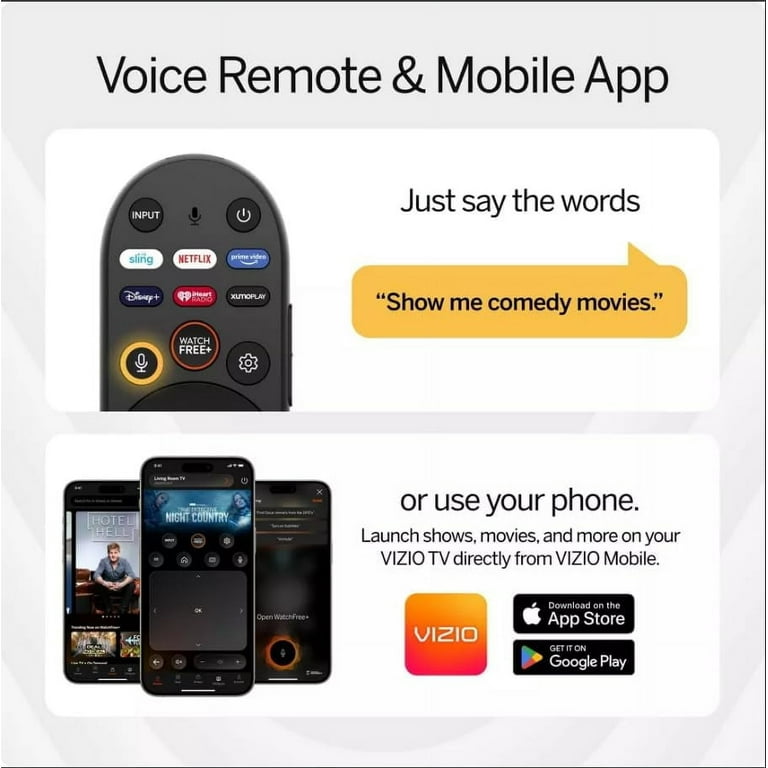 VIZIO 86-Inch 4K UHD LED Smart TV Bundle – Dolby Vision, HDR10+