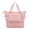 Pink, variant on VVQ Foldable Travel Bag, Wet Dry Separation Travel Bag for Hand Luggage, Multipurpose Weekend Bag with Wet Compartment for Beach Trips Purple Sports, Pink