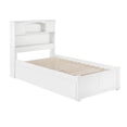thumbnail image 4 of Pemberly Row Modern Twin XL Platform Storage Bed with Trundle in White, 4 of 7