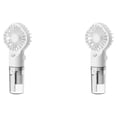 thumbnail image 4 of Ventilador de mano Bewildely USB Ajustable Blanco 2Conjunto, 4 of 6