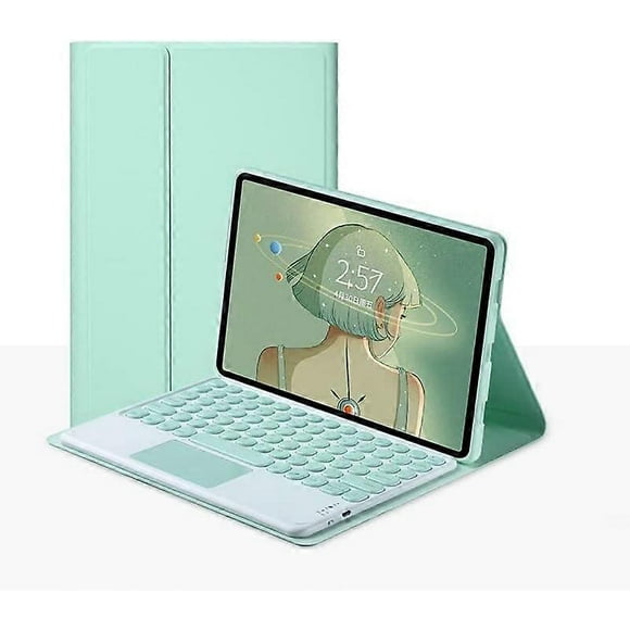 Touchpad Keyboard Case for Xiaomi Mipad Pad 5 Pro ( Green )