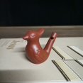 thumbnail image 5 of Silbato musical de cerámica con forma de pájaro acuático y arena morada, recuerdos, atracciones turísticas, silbato para niños, estilo sin cordón, 5 of 5