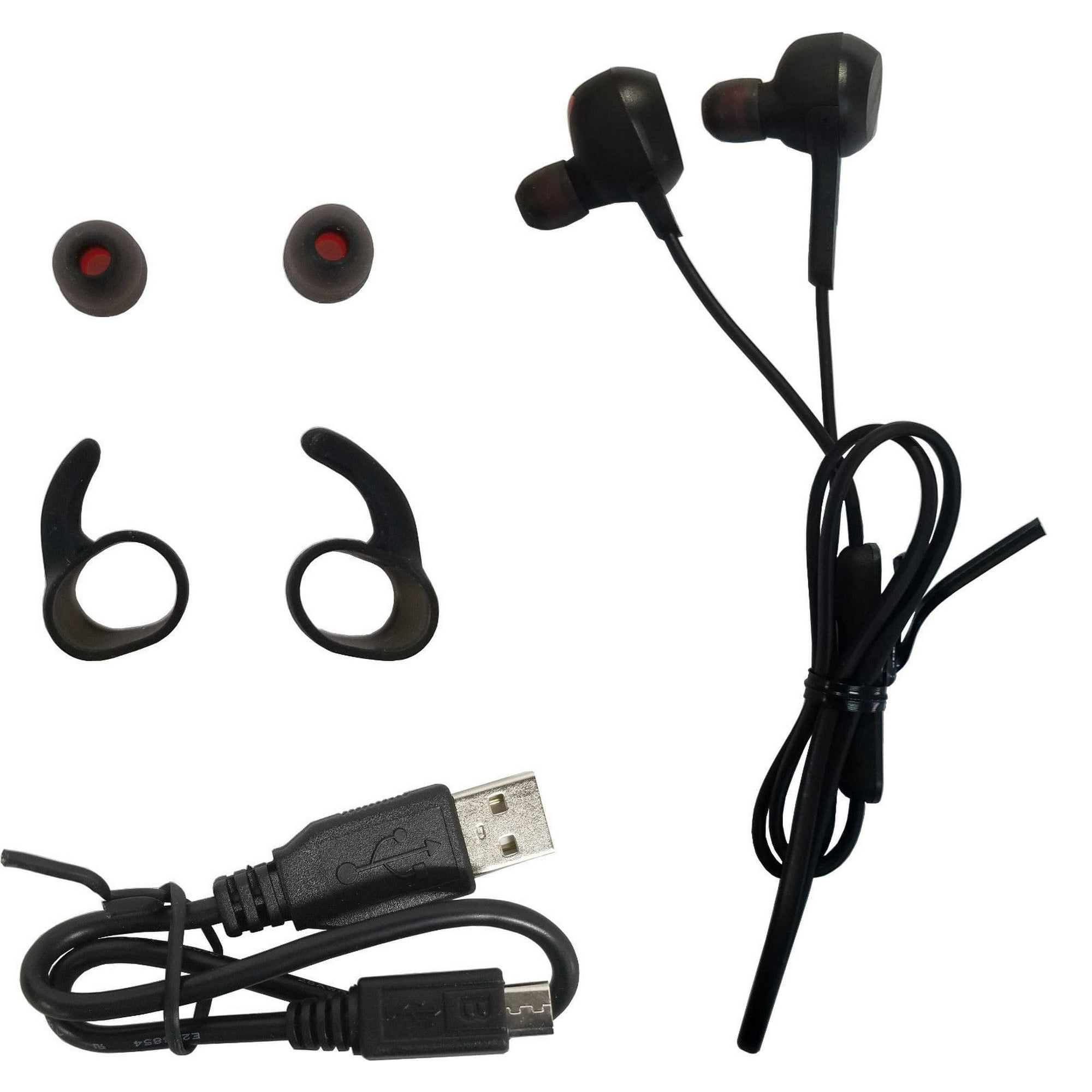 cascade Omgaan met marathon Jabra ROX Wireless Black In-Ear Headset Bluetooth w/ Earwings Gels & Strong  Bass | Walmart Canada