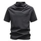 thumbnail image 2 of pstuiky Camisa de manga corta para hombre, Blusa básica de manga corta con cuello redondo y mangas cortas para hombre ropa de hombre l, 2 of 4