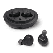 Medline Bluetooth Rechargeable OTC In-The-Ear Hearing Aid, Black,Adjustable Volume