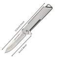 thumbnail image 3 of Compact Folding Outdoor Camping Pocket Stainless Steel EDC Tool for Hiking and Adventure Activities, 3 of 6