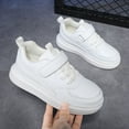 thumbnail image 3 of Boy's Solid Skate Shoes, Lace Up Comfy Non Slip Stree Style Sneakers For All Seasons Outdoor Workout Activities, 3 of 4