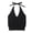 Black, variant on GiLiling Girls Ribbed Tank Top Summer Sleeveless Crop Top Cute Casual Beach Vacation Camisole (Yellow, 4-5 Years)