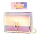 thumbnail image 4 of BESTOYARD Bolso transparente para mujer, con cadena de colores, minibolso de gelatina transparente (rosa), 4 of 6