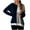 Blue, variant on Herrnalise Women's Knitted Crop Tops Women and winte Casual Pullovers Round NeckLoose Sweater Knit Sweater Top Pullover Jumper Sweaters