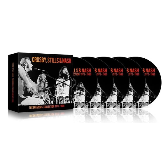 Crosby, Stills & Nash – The Broadcast Collection 1972–1989 [5 CD Box Set] [Audio CD]