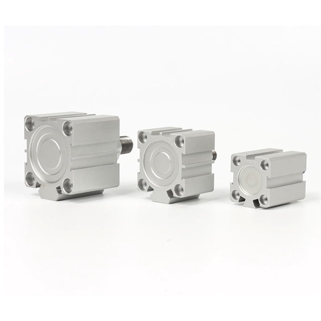 Alésage Type SDA 25mm Course 5/10/20/25/30/40/50/55/60/65/100mm Piston Pneumatique Compact Double Action Femelle, Multifonctionnel