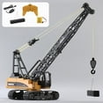 thumbnail image 3 of HUINA 572 15CH RC 1/14 Construction Crane Truck Tower Excavator Model Car Toy, 3 of 7