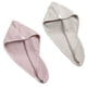 thumbnail image 1 of Paquete de 2 toallas para el cabello tipo gofre, toalla para el cabello, toalla para secar el cabello, toalla para el cabello para mujeres para secar el cabello más rápido, 1 of 5