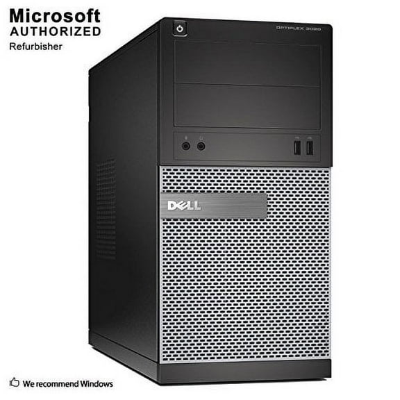 Restored 2018 DELL OPTIPLEX 3020 Tower Desktop Computer,Intel Core I3-4130 3.4G,8G DDR3,360G SSD, WiFi (Refurbished)