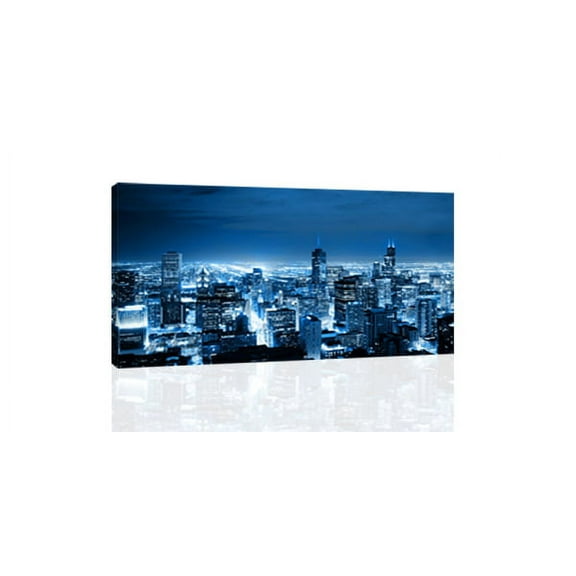 Chicago Skyline III - CANVAS OR PRINT WALL ART