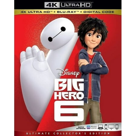 Big Hero 6 (4K Ultra HD + Blu-ray + Digital Copy)
