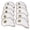 White, variant on BIMZUC 10-Piece Golf Iron Head Cover Set, Durable PU Scratch-Resistant Waterproof Sturdy Protector, Blue (7.08 inches / 18 cm)