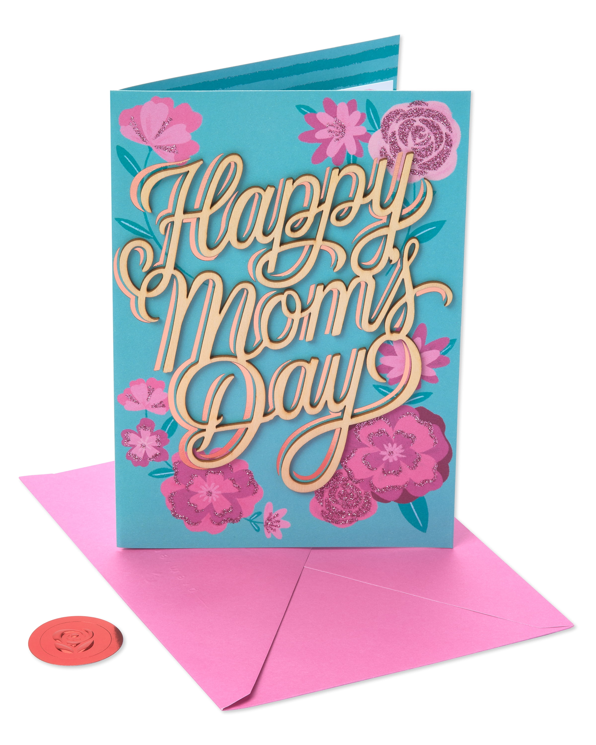American Greetings Happy Mom's Day Mother's Day Card with Foil