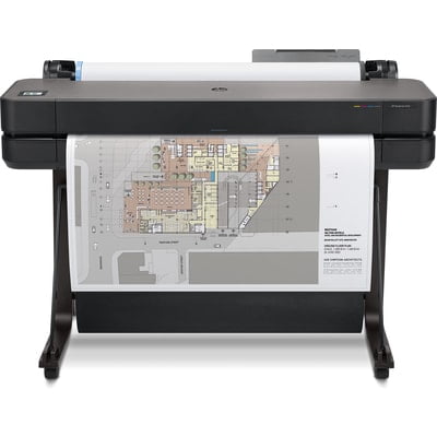 HP DesignJet T630 Large Format Wireless Plotter Printer - convenient 1-Click Printing (5HB11A)