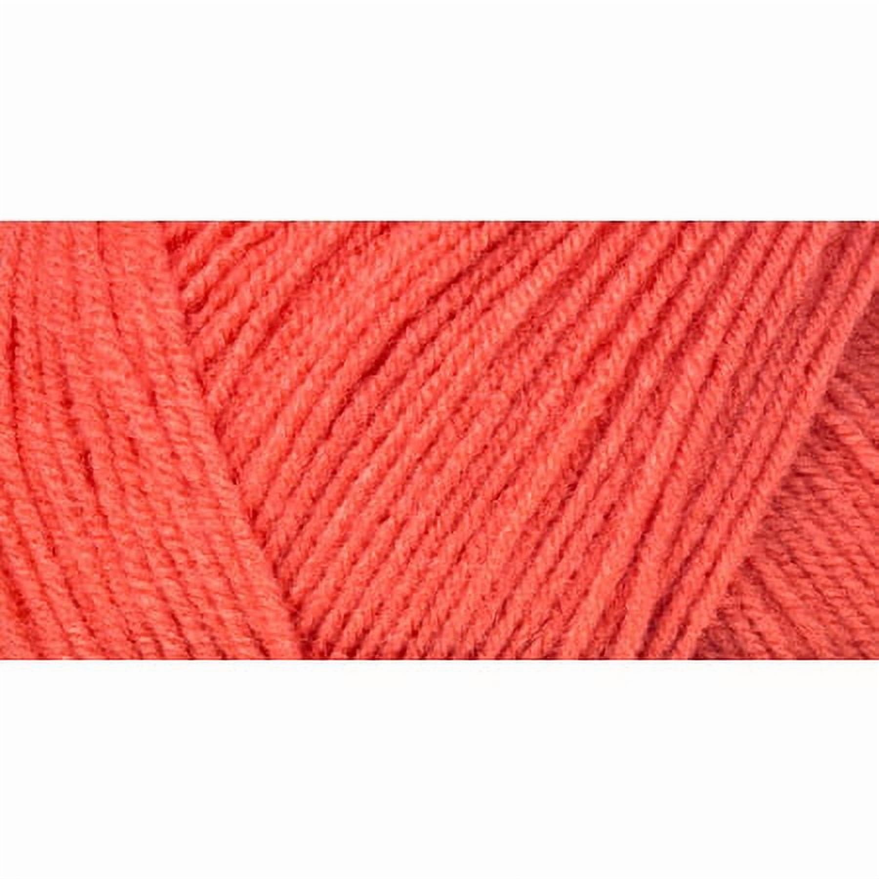 Red Heart Comfort Yarn-Pink & Grey Print