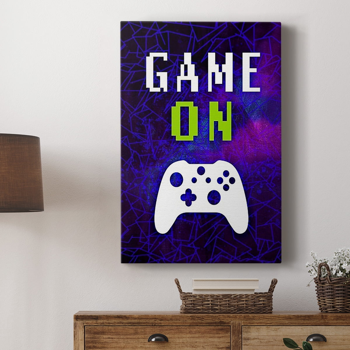 It's Game On II Premium Gallery Wrapped Canvas - Ready to Hang