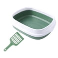 thumbnail image 4 of Caja de arena para gatos Yuyangstore semicerrada Kitty Litter Pan verde, 4 of 8