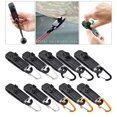thumbnail image 4 of 10 Bâche Clips Boucles Auvent Bâche Tente Snaps Pinces Randonnée Parasol avec D Mousquetons, 4 of 8