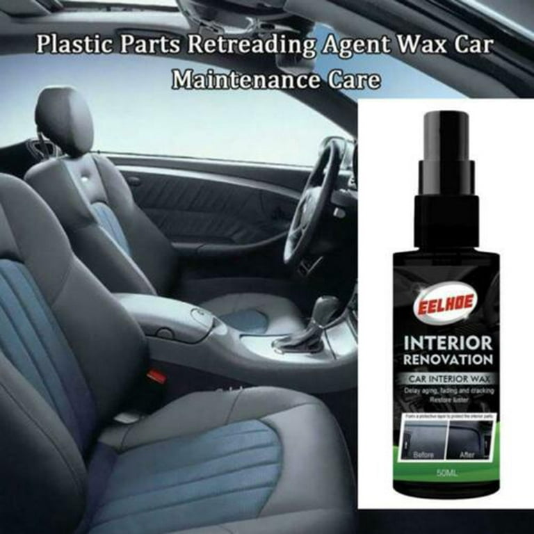 Car Plastic Restorer Cleaning Repair Polishing Agent for Interior Exterior  Trim