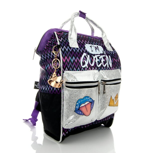 Mochila Los Polinesios I m the Queen Con Corona Bodega Aurrera en linea