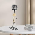 thumbnail image 3 of DOLITY Abstract Character Girl Lantern Sculpture Candle Holder for Holidays Parties B, 3 of 9