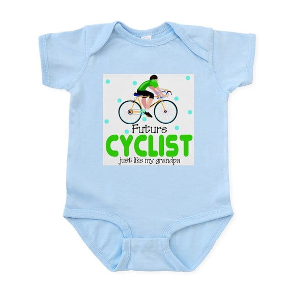 CafePress - Cycle7 Body Suit - Baby Light Bodysuit, Size Newborn - 24 Months