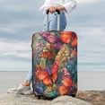 thumbnail image 7 of Susaid Butterflies On Rocky Cliff Print Elastic Washable Suitcase Cover with Hidden Zipper, Fits 18-32 Inch Luggage for Protection During Travel-X-Large, 7 of 7