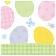 Eggstravaganza Egg Hunt Colorful Easter Holiday Party Paper Luncheon Napkins
