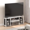 thumbnail image 2 of Furinno TURN-S-TUBE 3-Tier No Tools TV Stand for TV up to 50" White, 2 of 5
