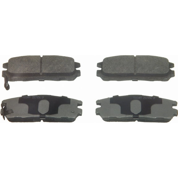 Wagner ThermoQuiet PD580A Ceramic Disc Brake Pad Set Fits select: 1996-2000 ISUZU RODEO, 1994-1999 HONDA PASSPORT