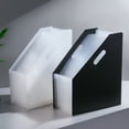 thumbnail image 6 of Eease Black Foldable Magazine Storage Rack Desktop Organizer, 6 of 7