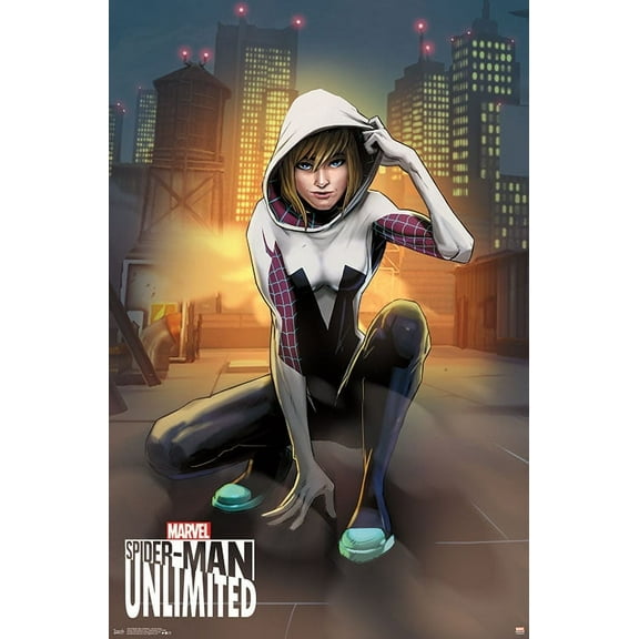 Marvel Comics Video Game - Spider-Man: Unlimited - Spider-Gwen Wall Poster, 22.375" x 34"