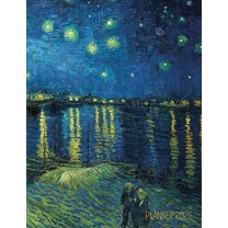 Van Gogh Art Planner 2026: Starry Night Over the Rhone Organizer Calendar Year January-December 2026 (12 Months), (Paperback)