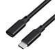 thumbnail image 1 of B Red tipo-c cable de extensión del Usb 3.1 de 100w 5a 4k 60hz Usb-c Gen 2 cable del suplemento de 10gbps, 1 of 5