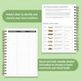 thumbnail image 3 of Food Diary & Symptom Log Book: Tracks meals/symptoms (FODMAP/Keto), 200 – Office, 3 of 8
