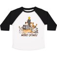 thumbnail image 3 of Inktastic Merry Catmas with Cat Tree and Yellow Star Boys or Girls Toddler T-Shirt, 3 of 5