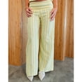 thumbnail image 5 of EASYBRAUS Women Stripe Halter Top Wide Leg Pants Set Summer Casual Outfit, 5 of 7