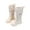 White-02, variant on Girls Snow Boots High-Top Ankle Support Flats Waterproof Retro Western Trendy Booties