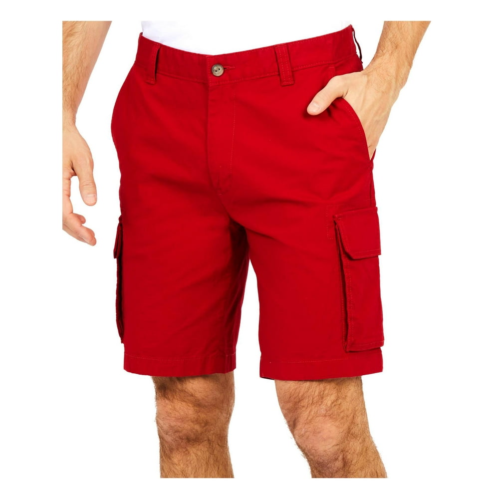 Nautica Nautica Mens New Navigator Everyday Classic Fit Cargo Shorts